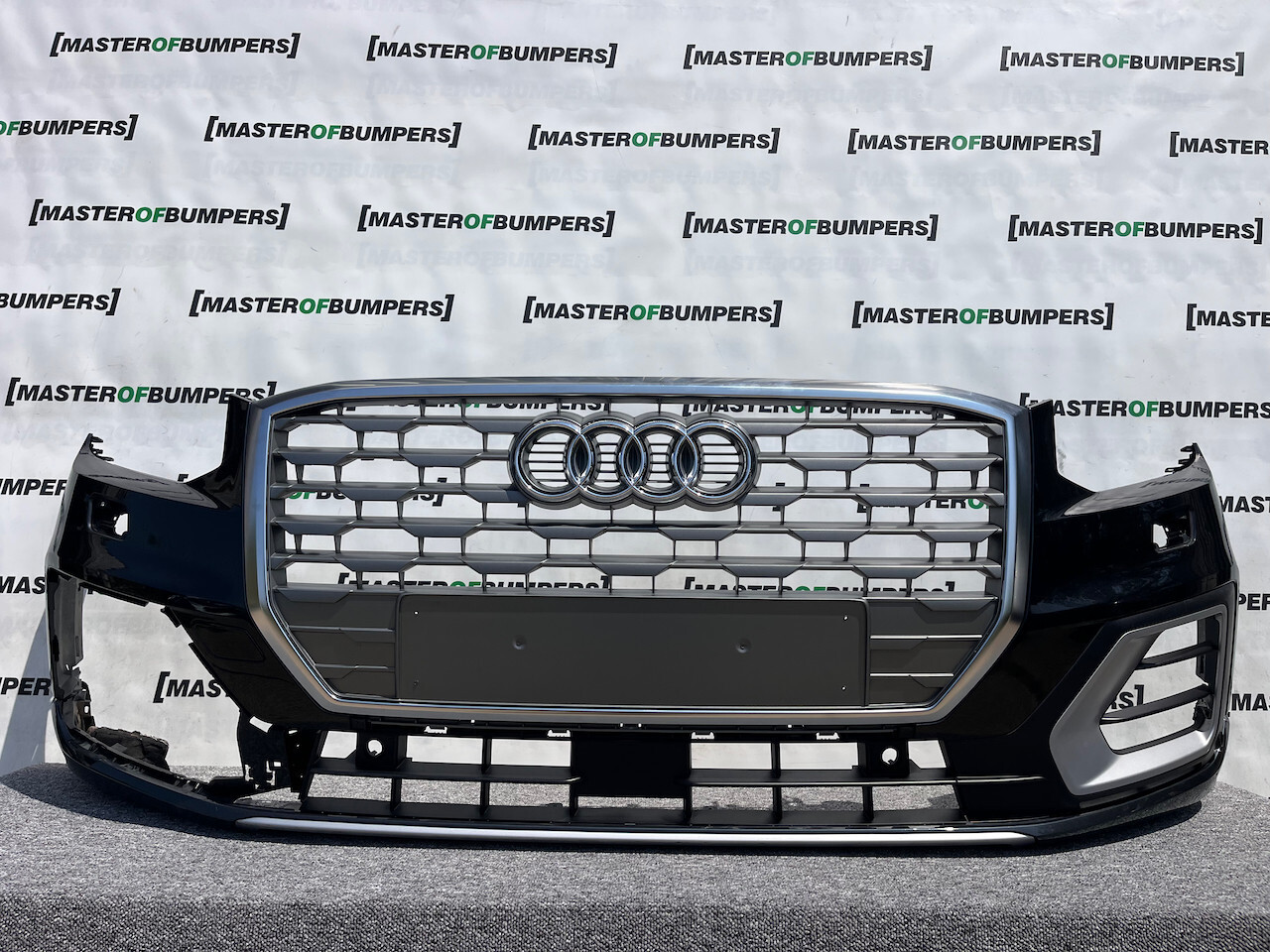 Audi Q2 Sport Edition Se Mk1 2016-2019 Front Bumper 4 Pdc +jets Genuine [a856]