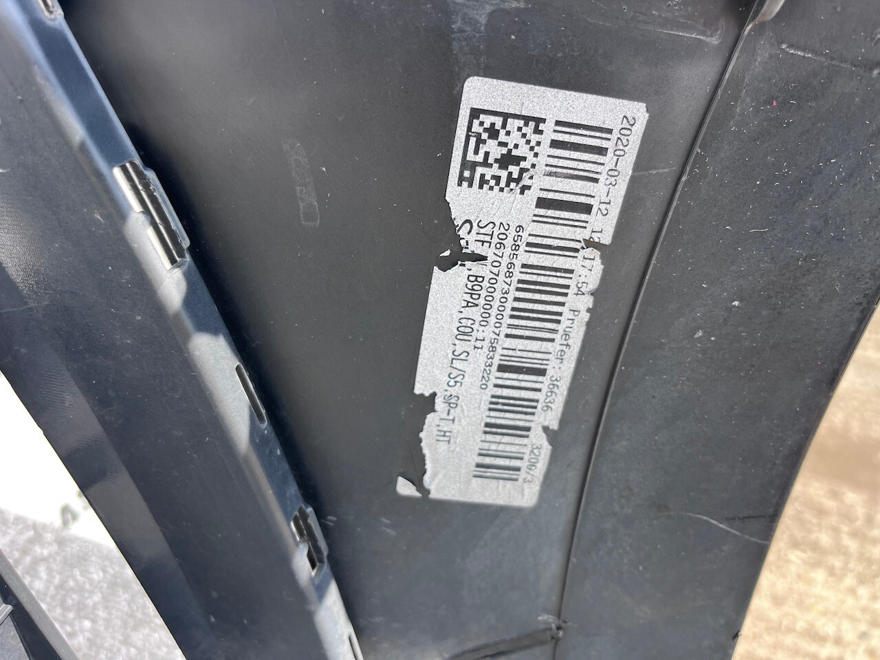 Audi A5 S Line S5 Coupe Cabrio Mk2 Lift 2020-2023 Front Bumper Genuine [a815]