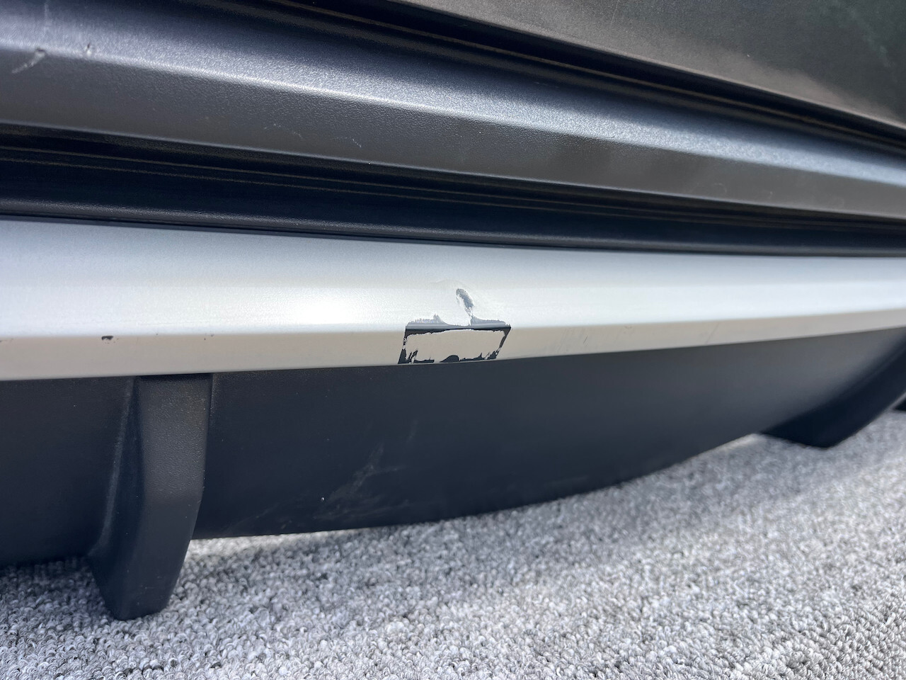 Audi Q3 S Line Sportback Suv 2019-2025 Rear Bumper Grey 4 Pdc Genuine [a864]