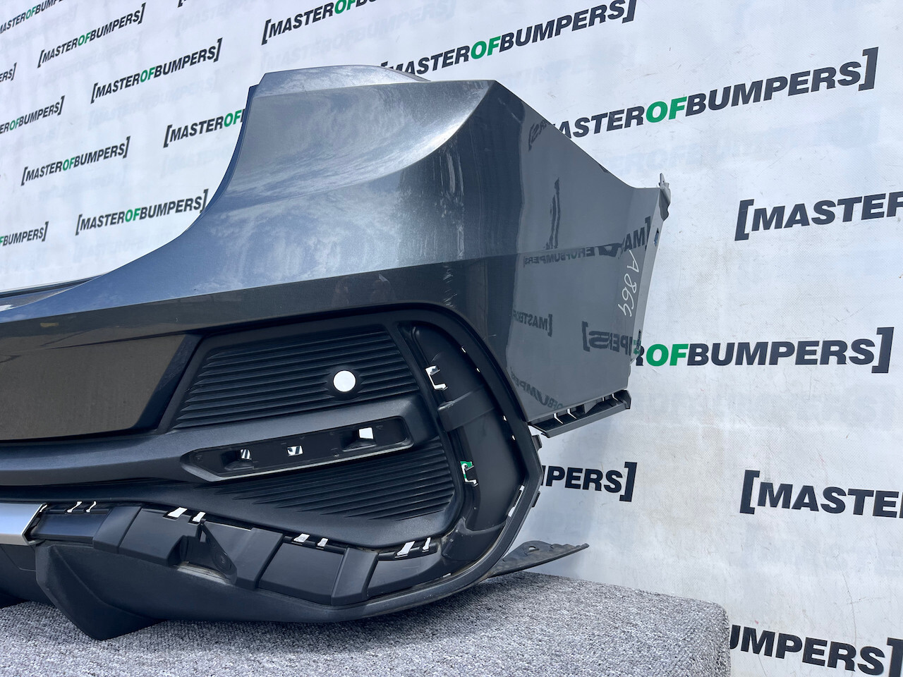 Audi Q3 S Line Sportback Suv 2019-2025 Rear Bumper Grey 4 Pdc Genuine [a864]