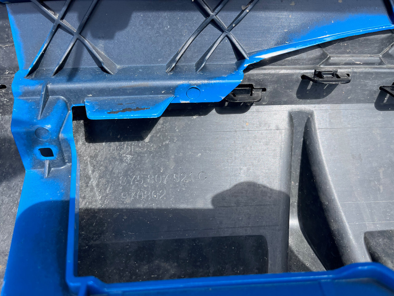 Audi S3 Saloon Cabrio Mk4 2020-2024 Rear Bumper 6 Pdc Genuine [a863]