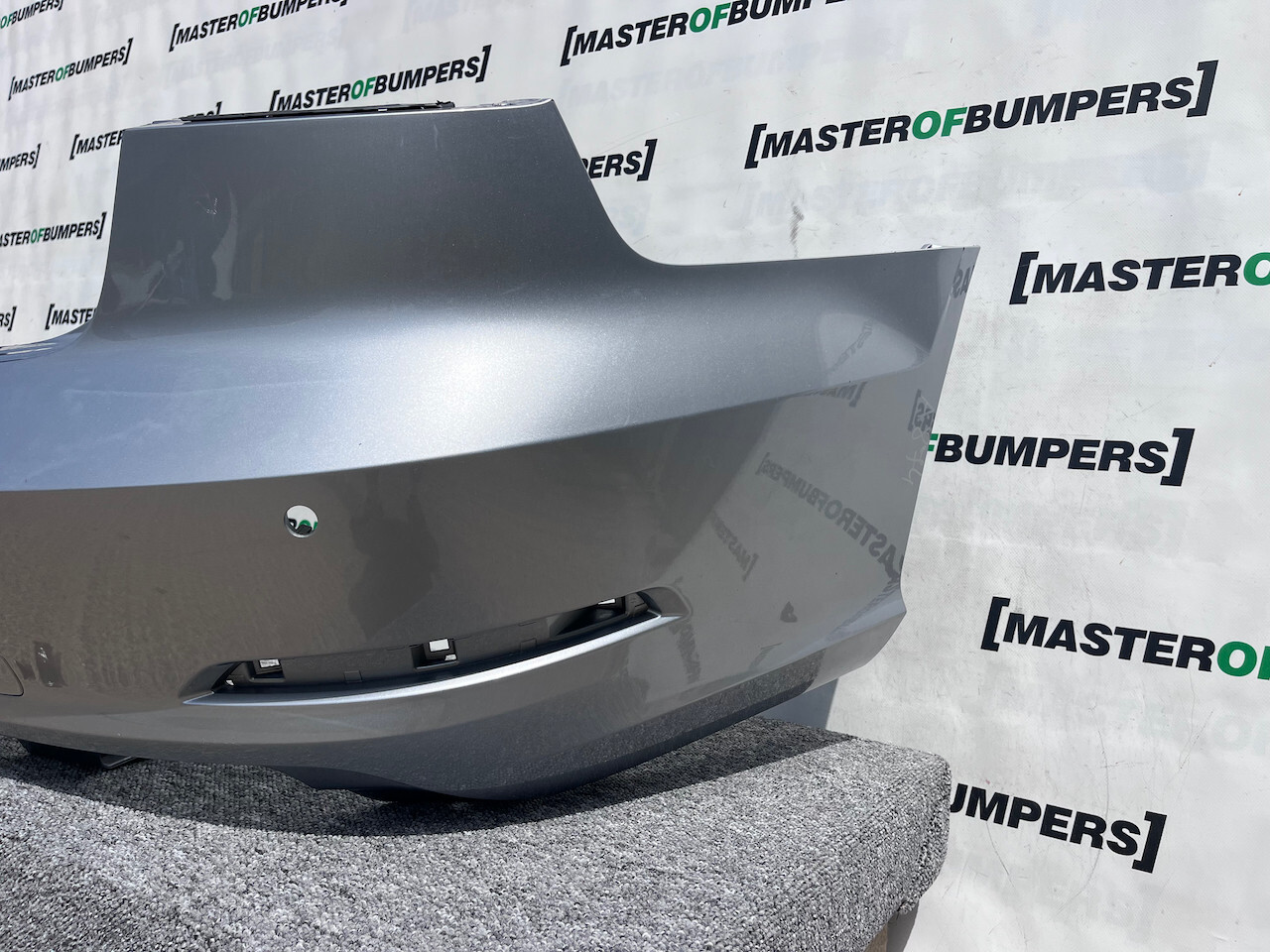 Audi A3 Sport Saloon Only 2013-2016 Rear Bumper 4 Pdc Genuine [a874]