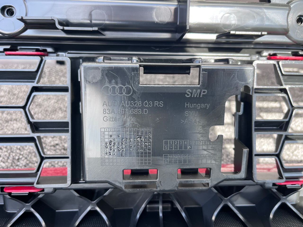 Audi Rsq3 Rs Q3 Mk2 2019-2024 Front Bumper With Grille Genuine [a860]