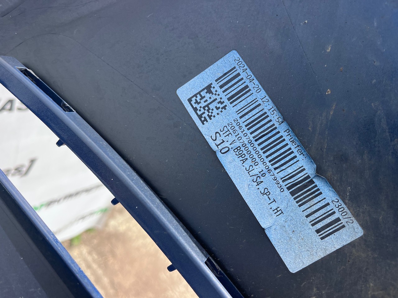 Audi A4 S Line S4 B9 Lift Saloon Ava 2019-2023 Front Bumper 4 Pdc Genuine [a877]