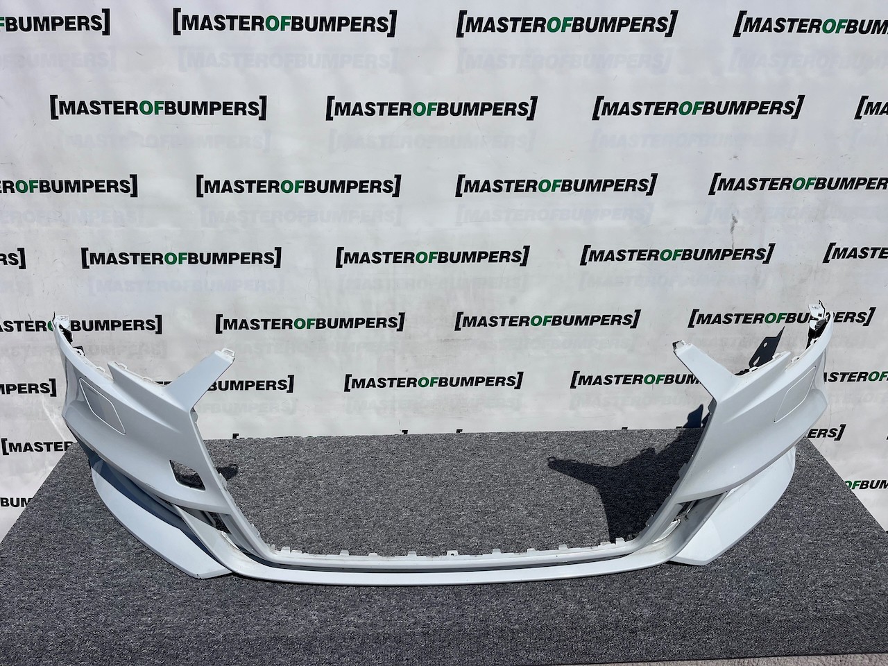 Audi A3 S-line Saloon Cabrio Lift 2016-2019 Front Bumper No Pdc Genuine [a883]