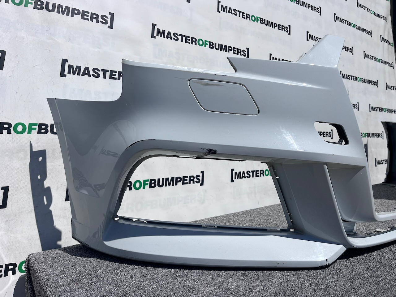 Audi A3 S-line Saloon Cabrio Lift 2016-2019 Front Bumper No Pdc Genuine [a883]