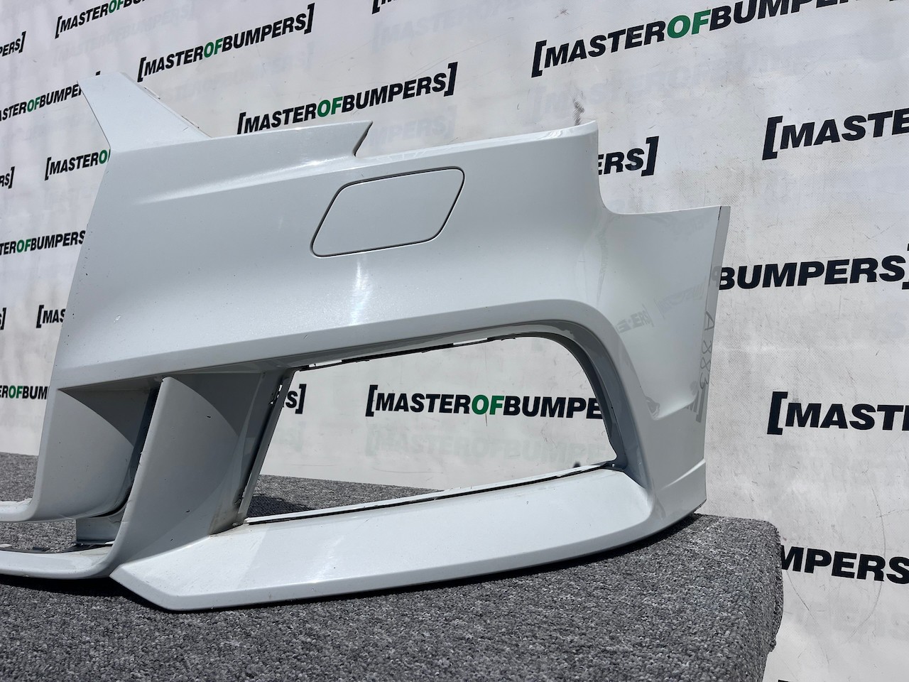 Audi A3 S-line Saloon Cabrio Lift 2016-2019 Front Bumper No Pdc Genuine [a883]