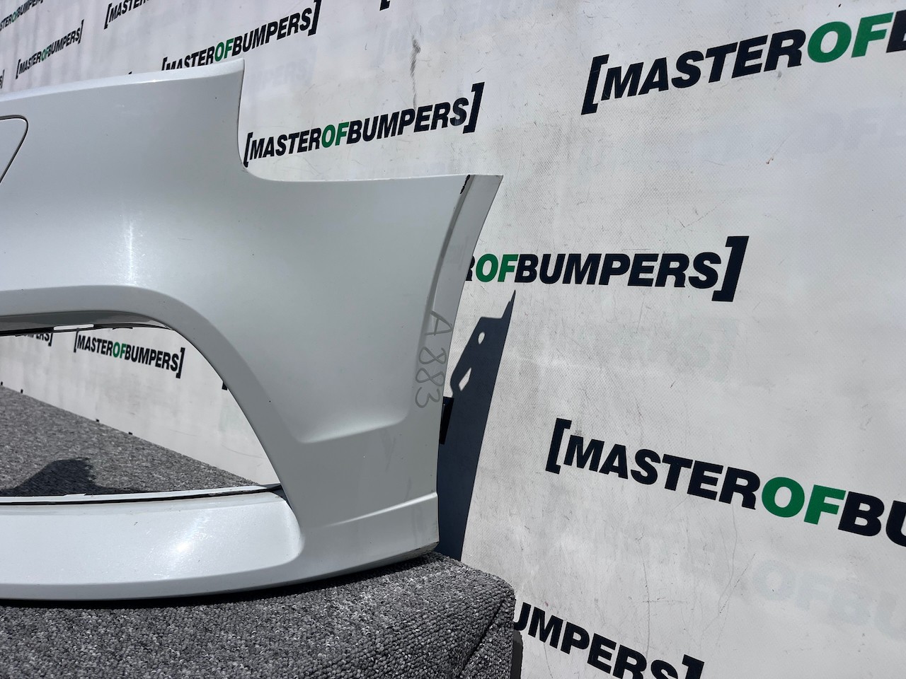 Audi A3 S-line Saloon Cabrio Lift 2016-2019 Front Bumper No Pdc Genuine [a883]