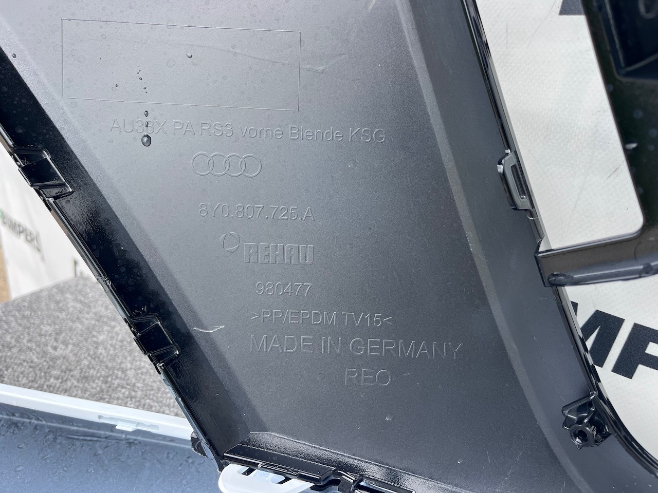 Audi Rs3 Hatchback Saloon Mk4 Lift 2025-on Front Bumper Genuine [a891]