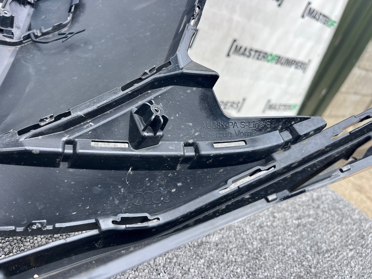 Audi A3 S3 8y Lift Hatchback 2024-on Front Bumper 6 Pdc Genuine [a893]