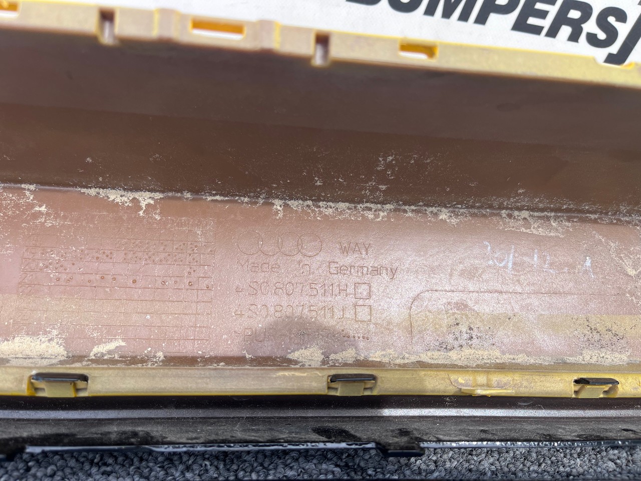 Audi R8 Coupe Cabrio Lift 2019-2024 Rear Bumper 4 Pdc +diffuser Genuine [a283]