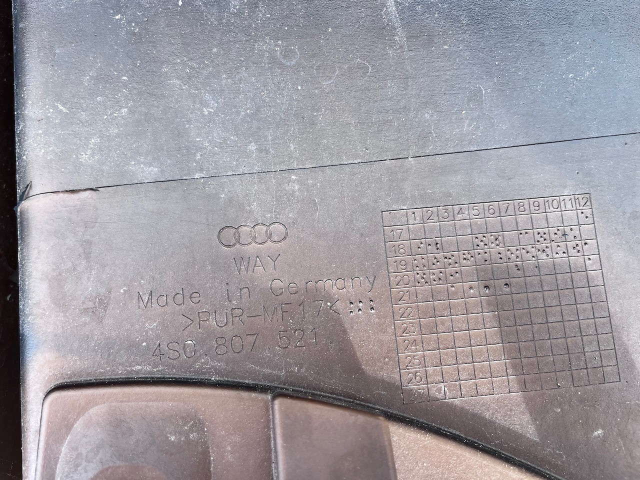 Audi R8 Coupe Cabrio Lift 2019-2024 Rear Bumper 4 Pdc +diffuser Genuine [a283]