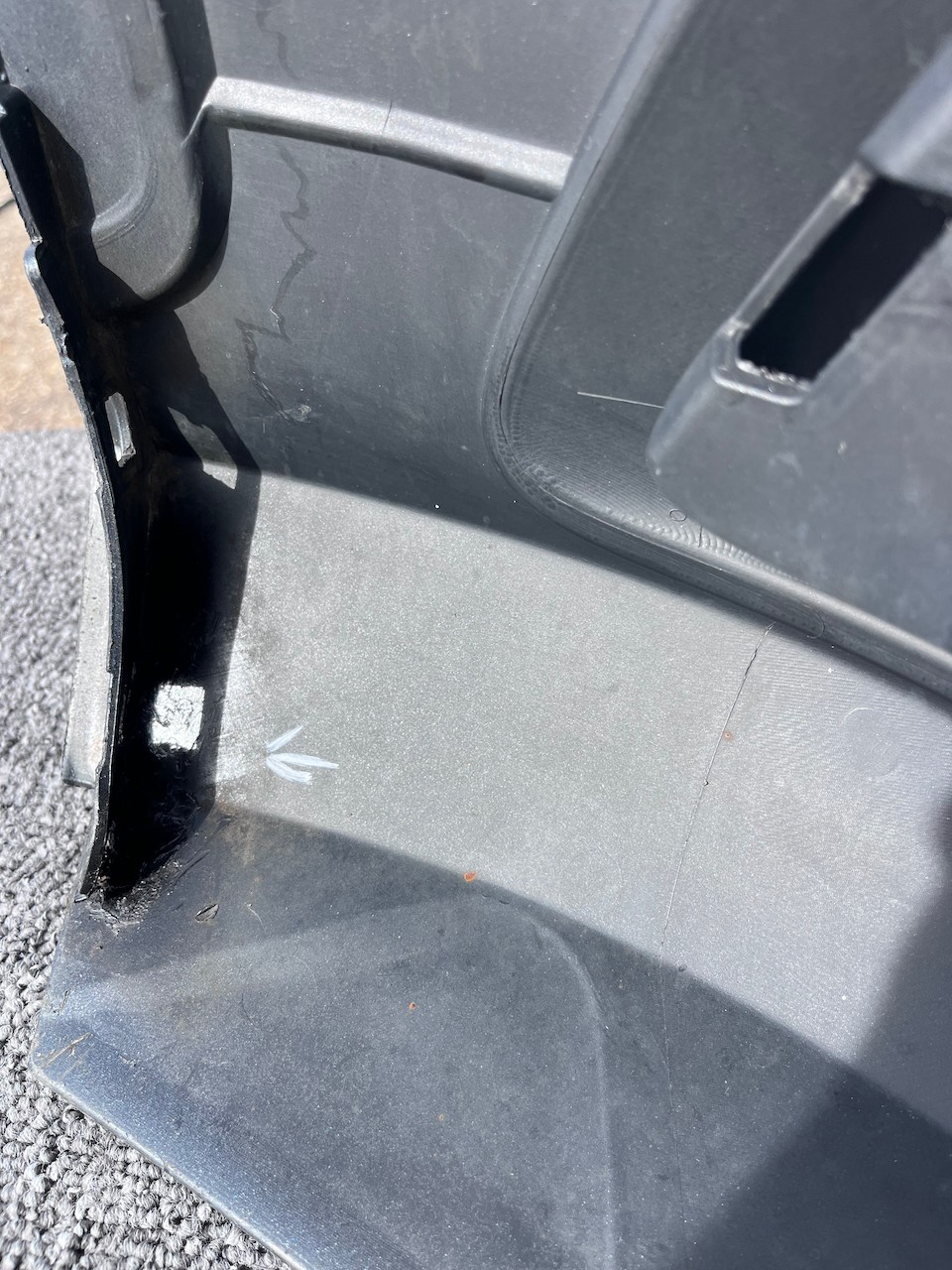 Audi Q3 S-line Suv 2011-2014 Front Bumper No Pdc Genuine [a806]