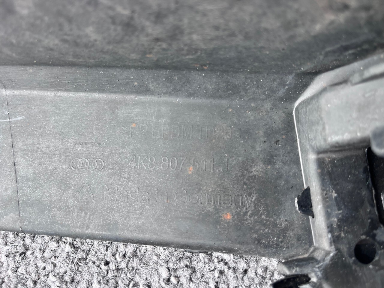 Audi Rs6 C8 Avant 2020-2024 Rear Bumper W/ Diffuser 6 Pdc Genuine [a813]