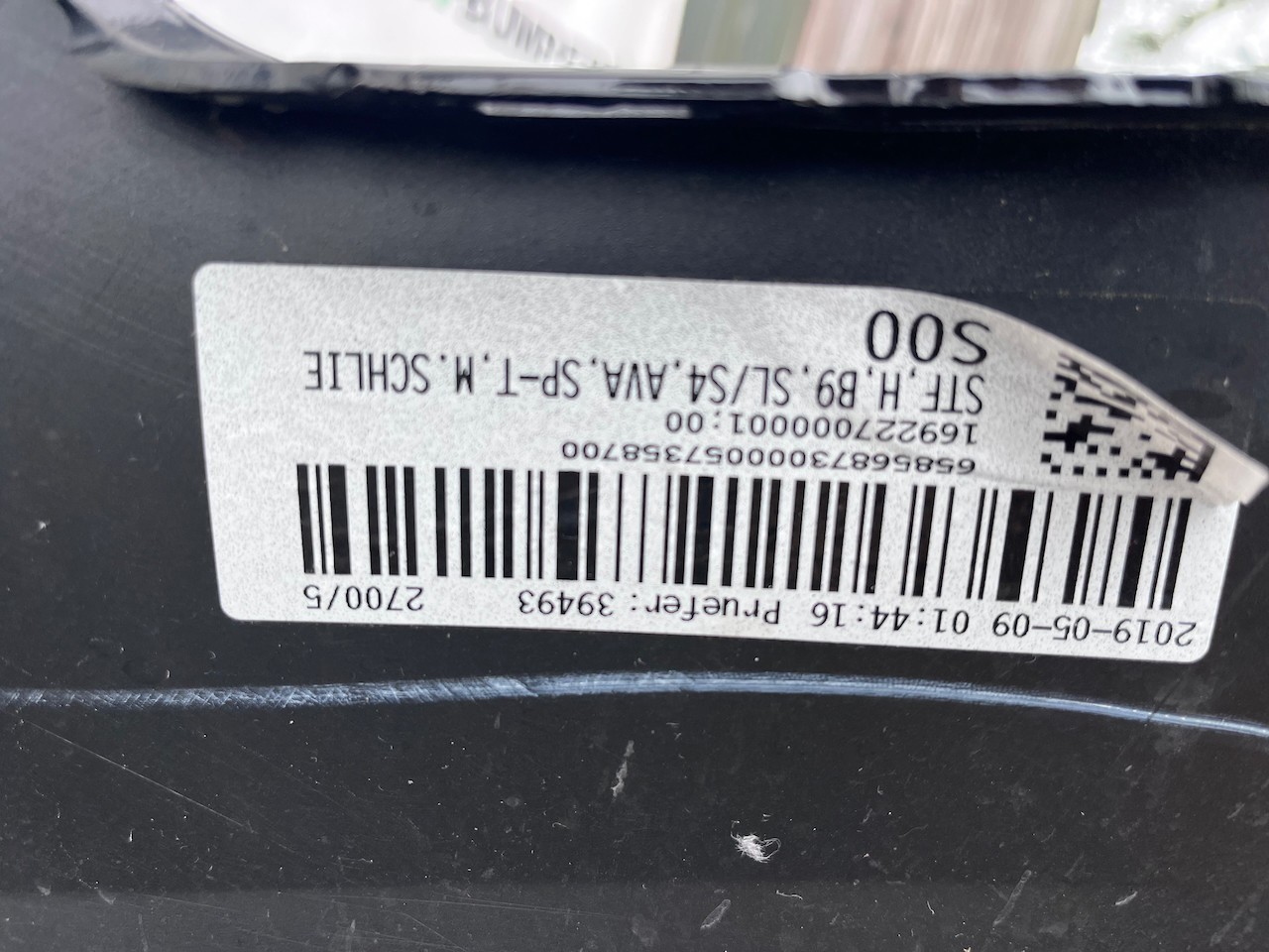 Audi A4 S Line S4 Estate Only B9 2016-2018 Rear Bumper 4 Pdc Genuine [a820]