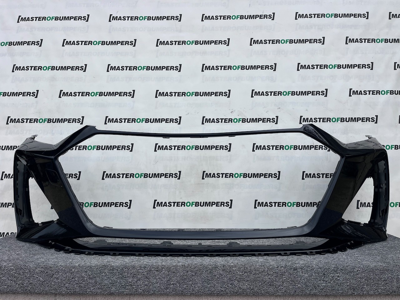 Audi Rs6 Rs7 C8 Black Edition 2020-2025 Front Bumper Black 4 Pdc Genuine [a821]