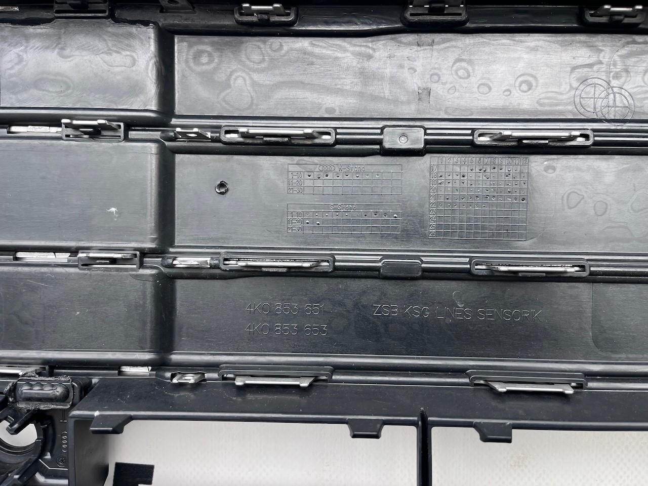 Audi A6 Sport Se C8 Saloon Estate 2019-2024 Front Bumper 6 Pdc Genuine [a822]