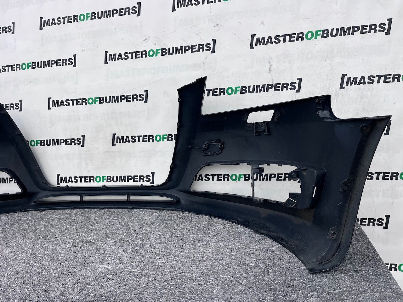 Audi A3 Se Cabrio 2009-2012 Front Bumper No Pdc Jets Genuine [a840]