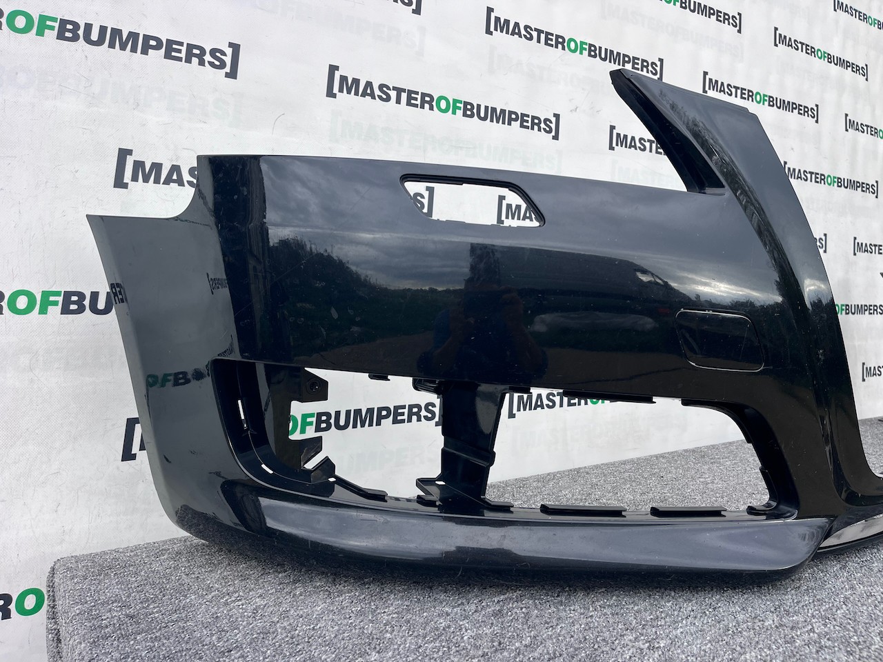 Audi A3 Se Cabrio 2009-2012 Front Bumper No Pdc Jets Genuine [a840]