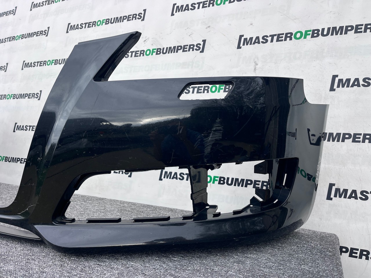 Audi A3 Se Cabrio 2009-2012 Front Bumper No Pdc Jets Genuine [a840]