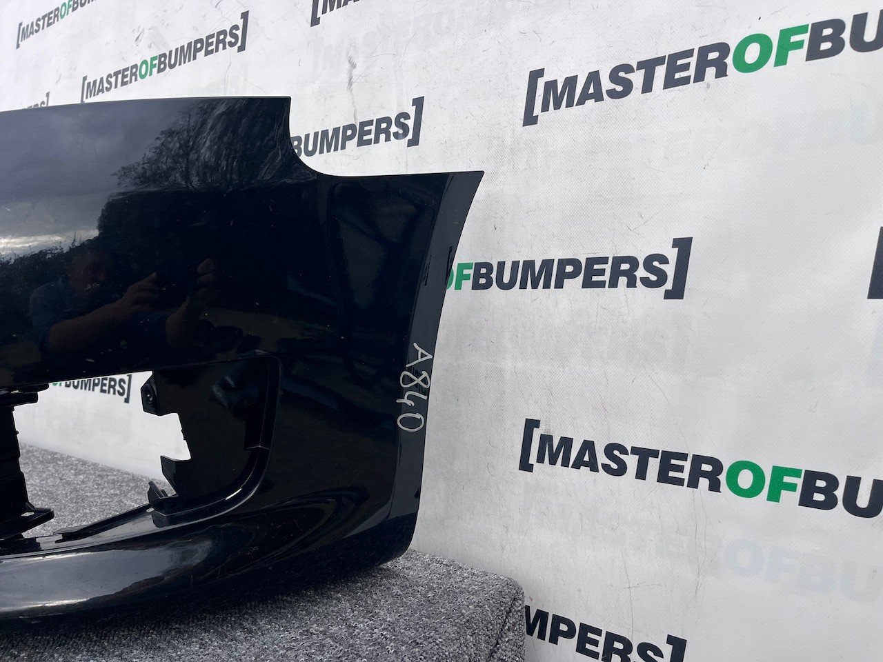 Audi A3 Se Cabrio 2009-2012 Front Bumper No Pdc Jets Genuine [a840]