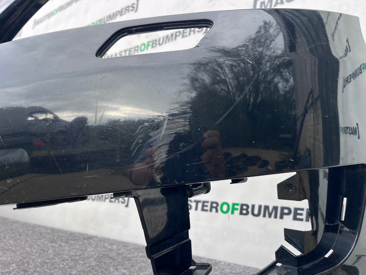 Audi A3 Se Cabrio 2009-2012 Front Bumper No Pdc Jets Genuine [a840]