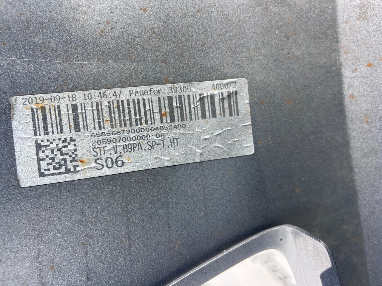 Audi A4 Sport B9 Lift Saloon Estate 2019-2024 Front Bumper 4 Pdc Genuine [a867]