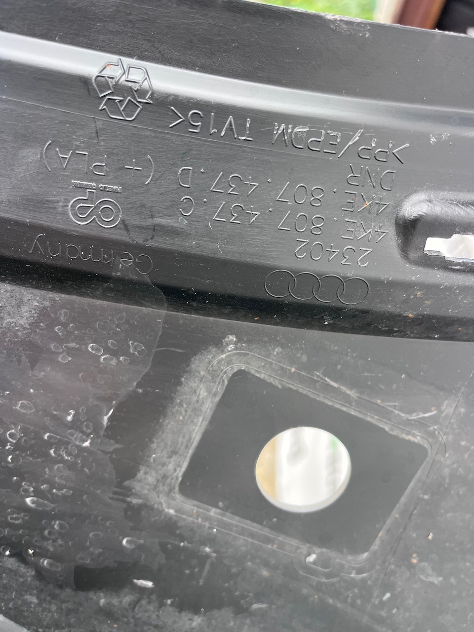 Audi E-tron S-line Launch Edition 2019-2022 Front Bumper 6 Pdc Genuine [a858]