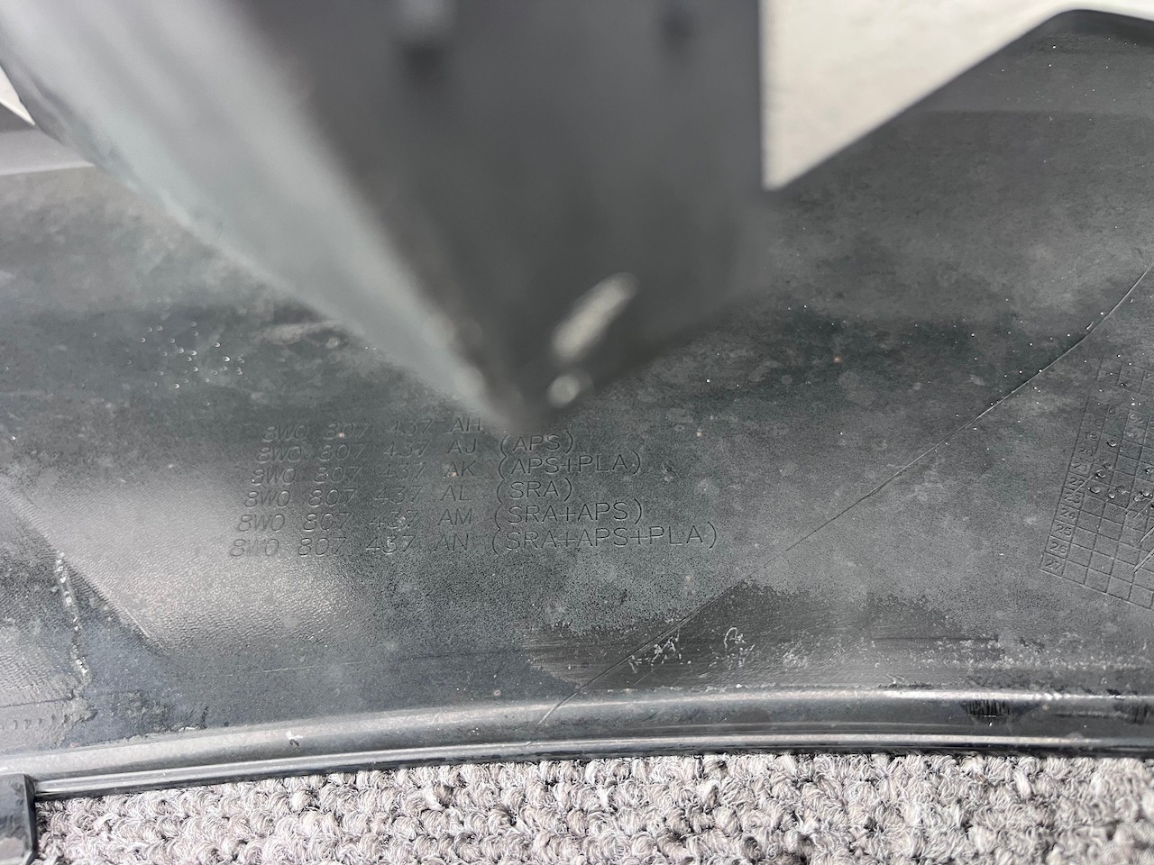 Audi A4 Se Sport Edition B9 Lift 2019-2024 Front Bumper 4 Pdc Genuine [a882]