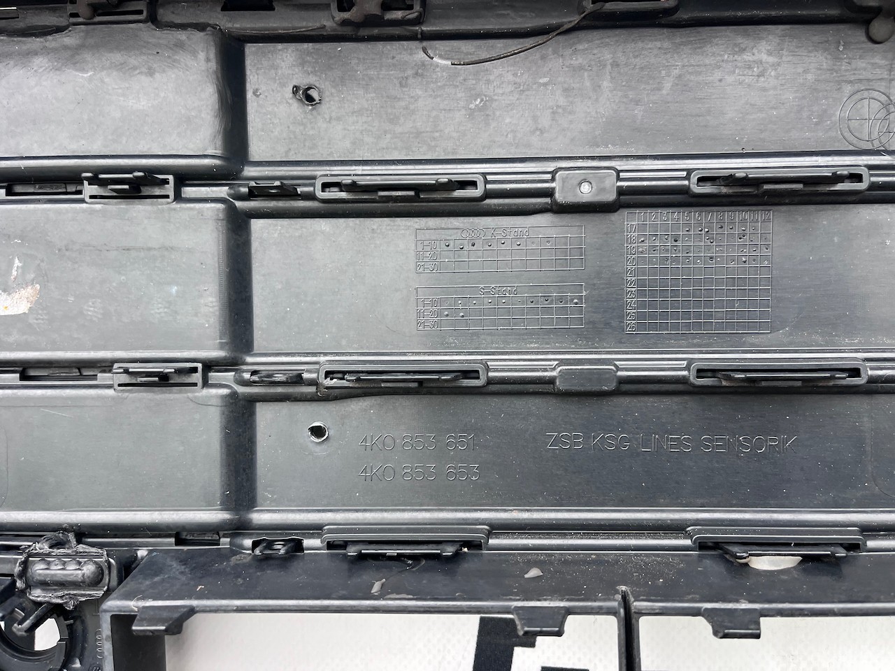 Audi A6 Sport Se C8 Saloon Estate 2019-2022 Front Bumper 6 Pdc Genuine [a880]