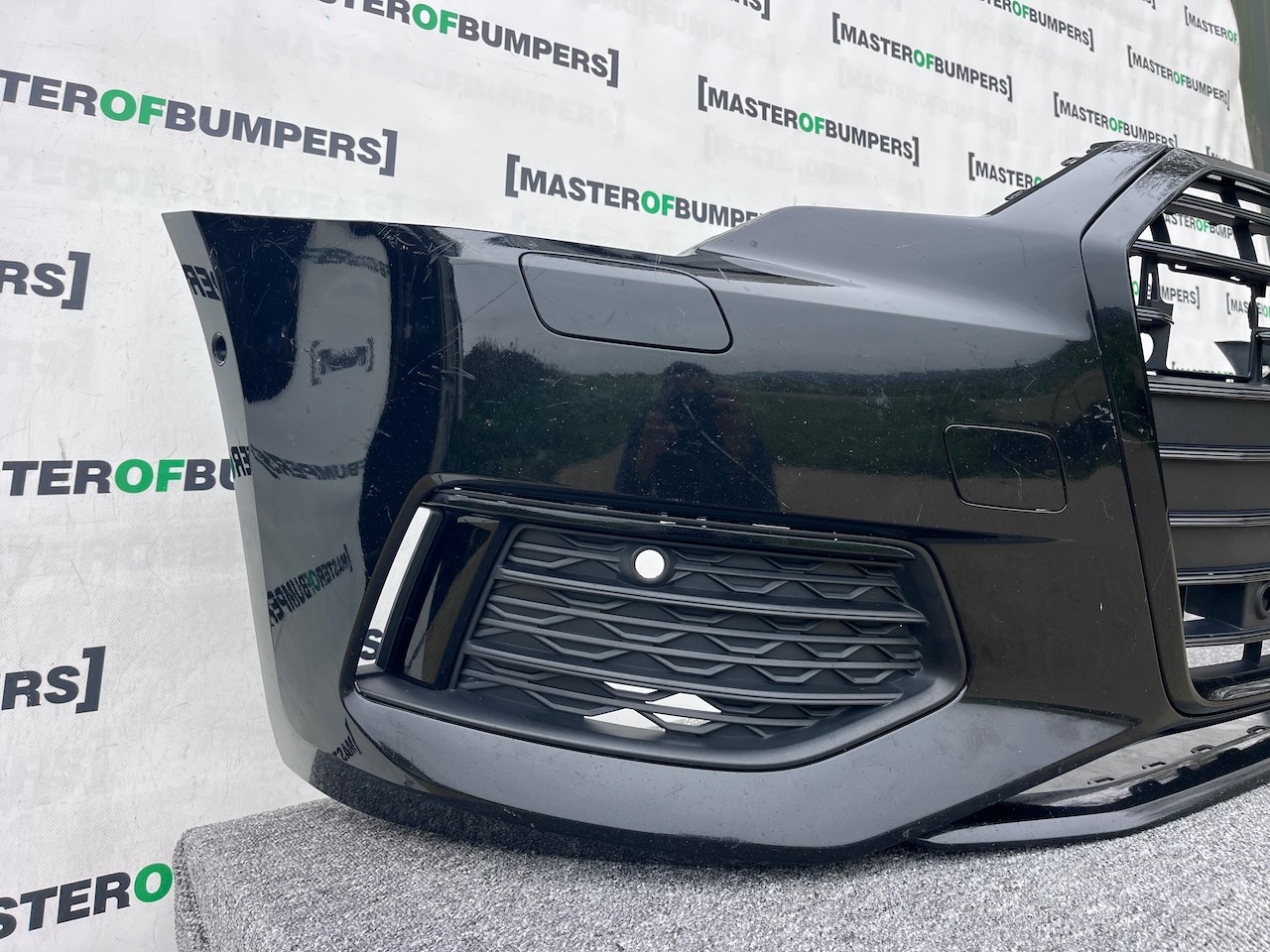 Audi A6 Sport Se C8 Saloon Estate 2019-2022 Front Bumper 6 Pdc Genuine [a880]