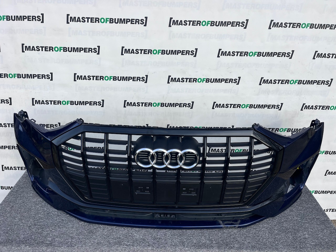 Audi Q3 S Line Suv Mk2 2019-2023 Front Bumper Pdc No Jets Genuine [a887]