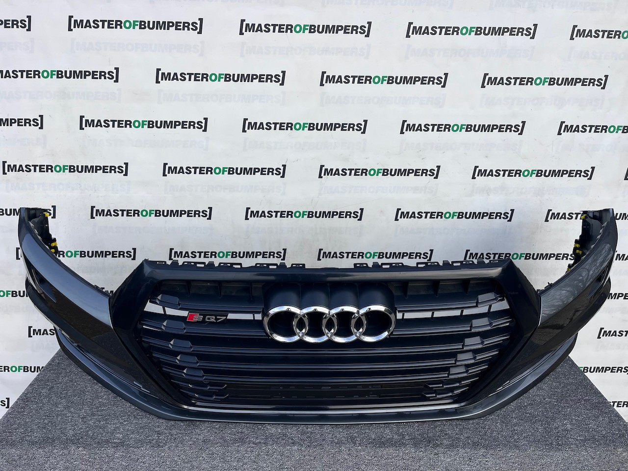 Audi Sq7 S Line Suv Mk2 2016-2019 Front Bumper 4 Pdc + Jets Genuine [a888]