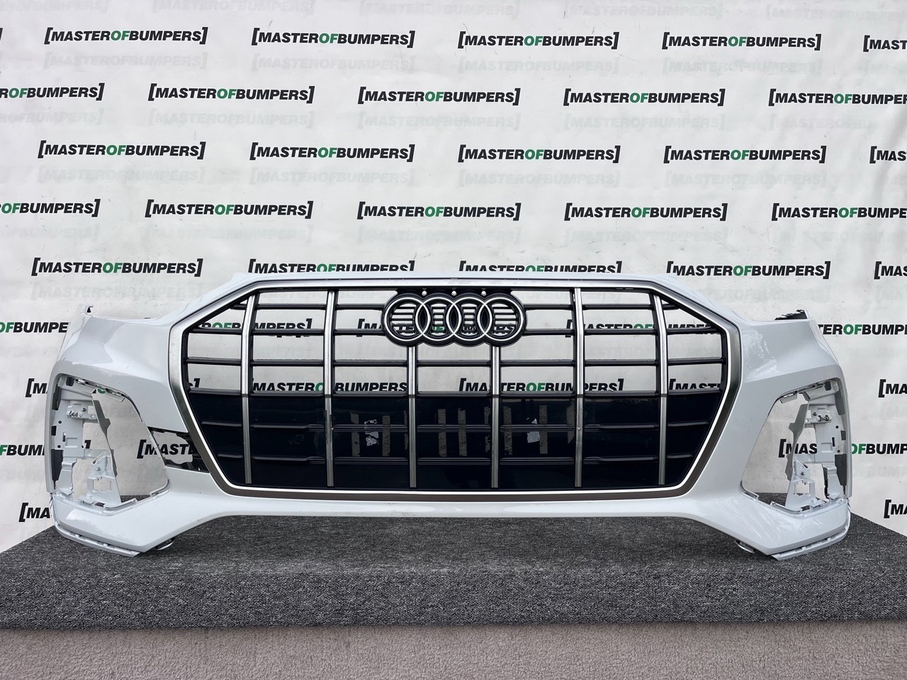 Audi Q5 S Line Quattro Suv Mk2 Lift 2021-24 Front Bumper No Jets Genuine [a893]