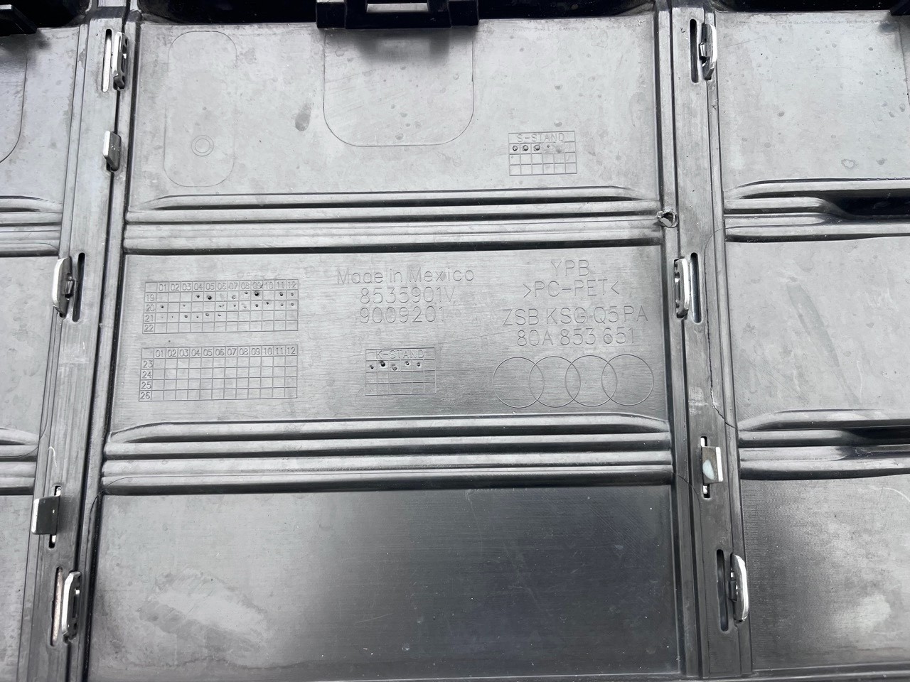 Audi Q5 S Line Quattro Suv Mk2 Lift 2021-24 Front Bumper No Jets Genuine [a893]