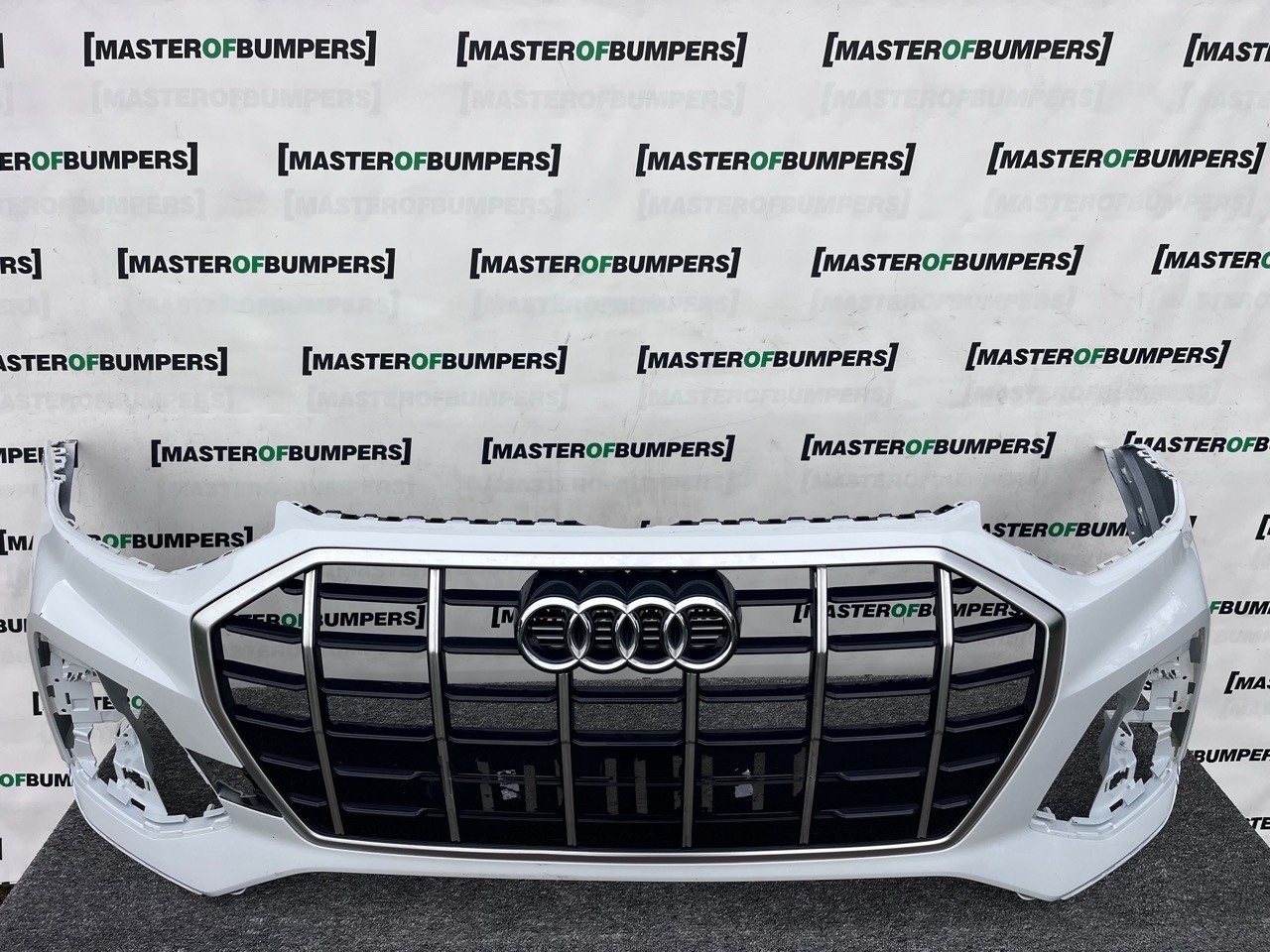 Audi Q5 S Line Quattro Suv Mk2 Lift 2021-24 Front Bumper No Jets Genuine [a893]