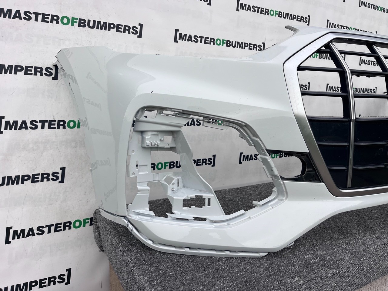 Audi Q5 S Line Quattro Suv Mk2 Lift 2021-24 Front Bumper No Jets Genuine [a893]