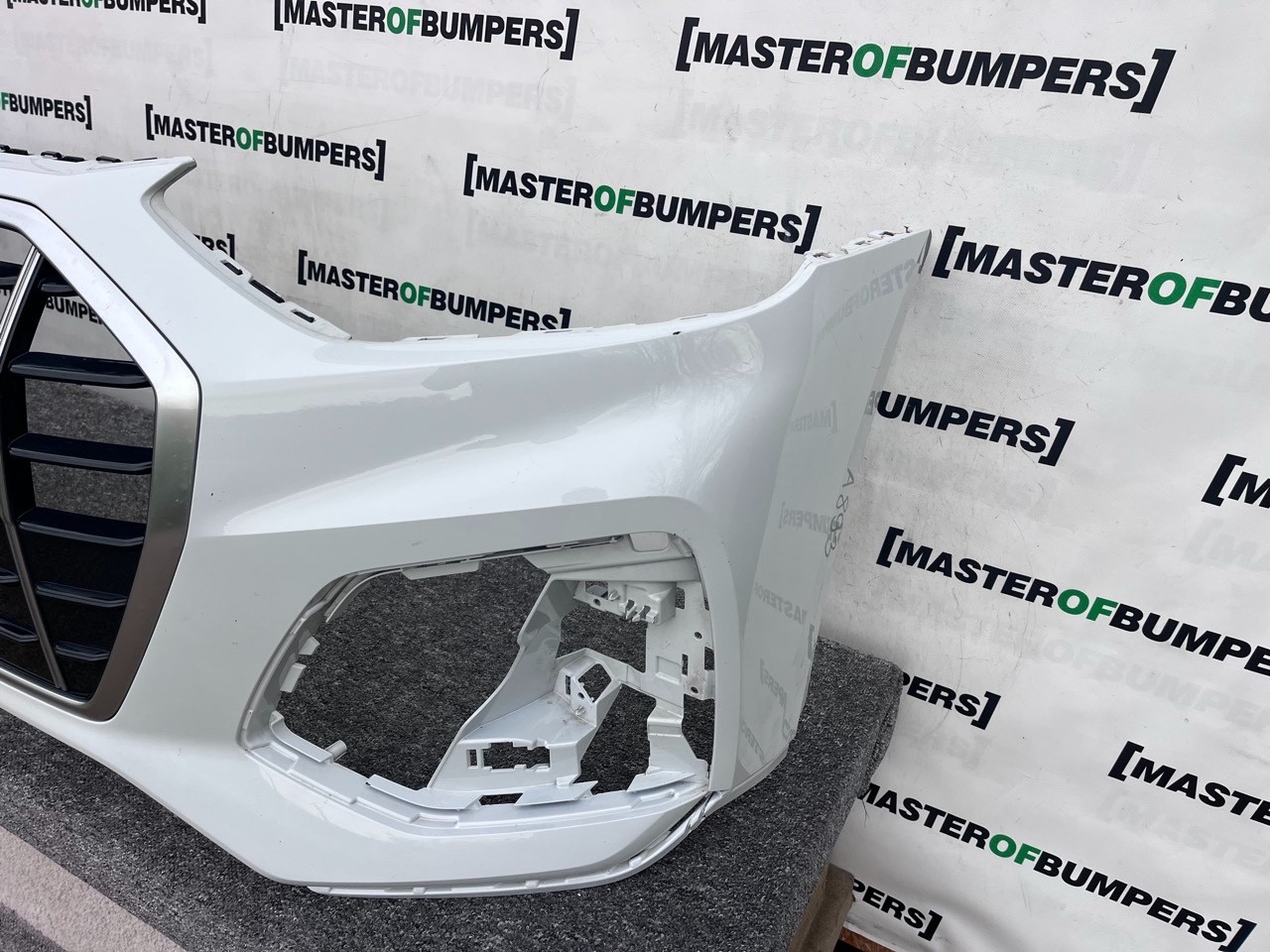 Audi Q5 S Line Quattro Suv Mk2 Lift 2021-24 Front Bumper No Jets Genuine [a893]