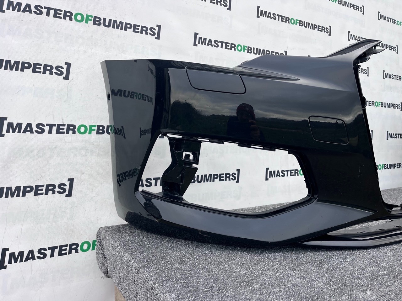 Audi A6 Sport Se C8 2019-2022 Front Bumper 6 Pdc + Jets Genuine [a897]