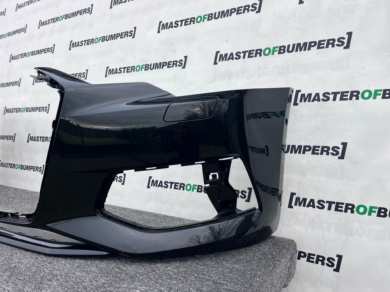 Audi A6 Sport Se C8 2019-2022 Front Bumper 6 Pdc + Jets Genuine [a897]