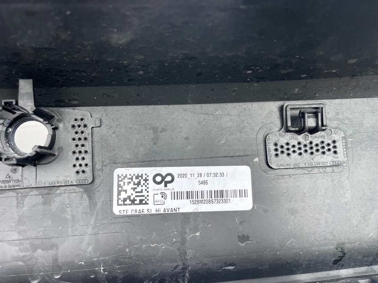 Audi A6 S Line S6 Avant Estate C8 2020-2024 Rear Bumper 6 Pdc Genuine [a905]