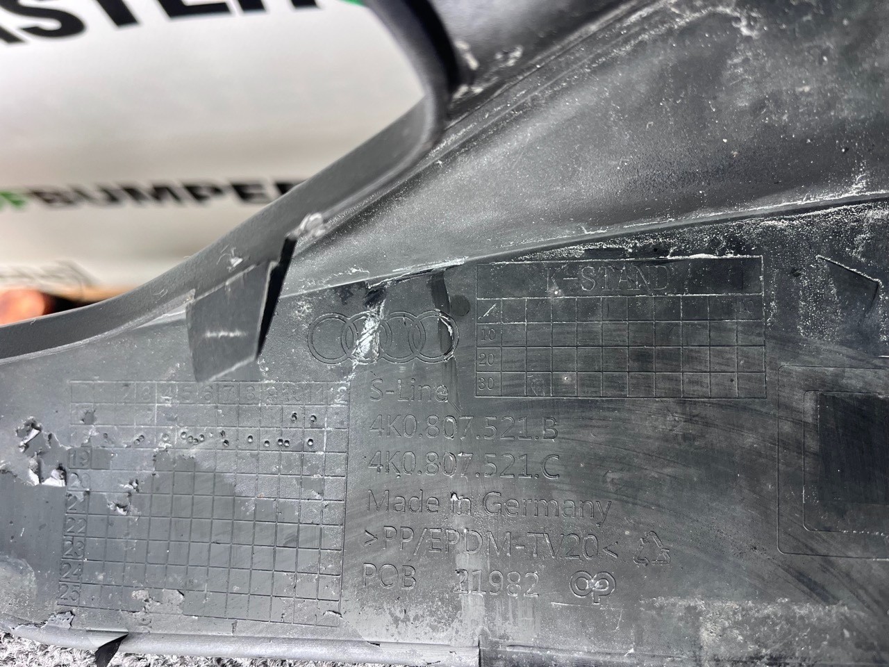 Audi A6 S Line S6 Avant Estate C8 2020-2024 Rear Bumper 6 Pdc Genuine [a906]