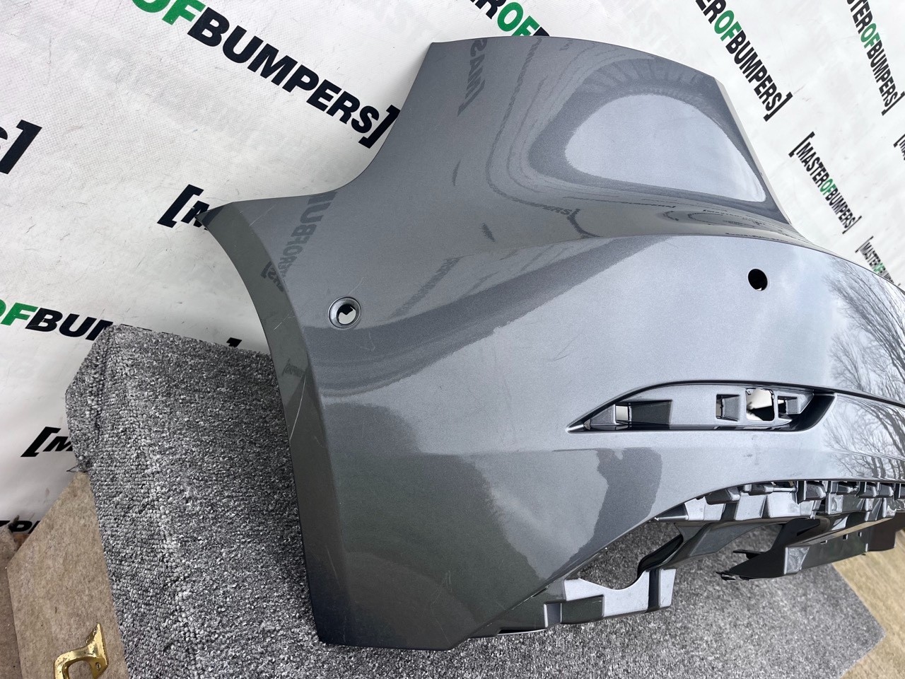 Audi A3 Se Sport Hatchback V8 Lift 2016-2019 Rear Bumper 6 Pdc Genuine [a909]