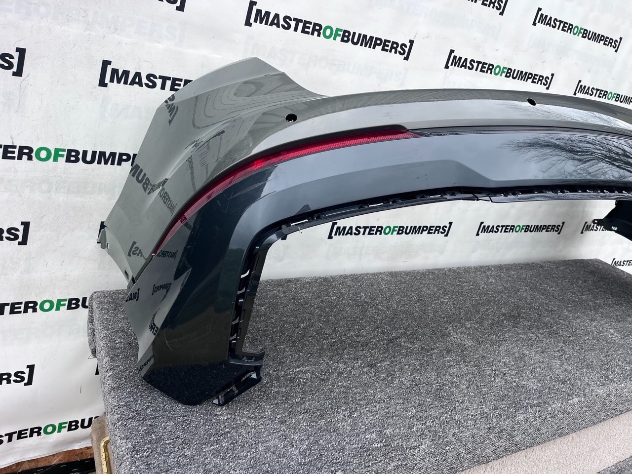 Audi Q3 Sport Mk2 2018-2024 Rear Bumper 4 Pdc Genuine [a914]