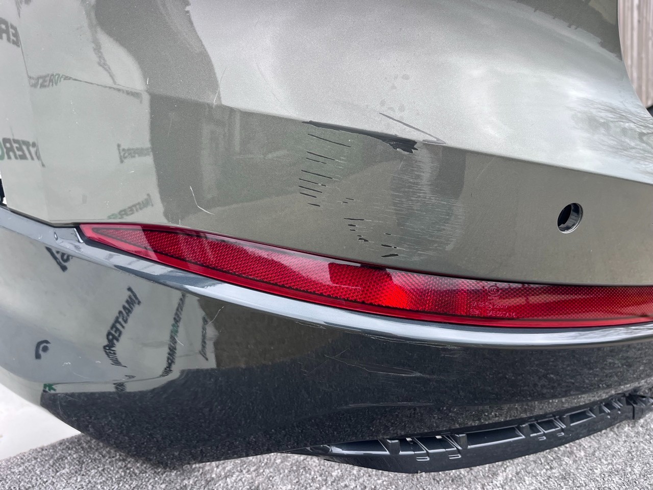 Audi Q3 Sport Mk2 2018-2024 Rear Bumper 4 Pdc Genuine [a914]