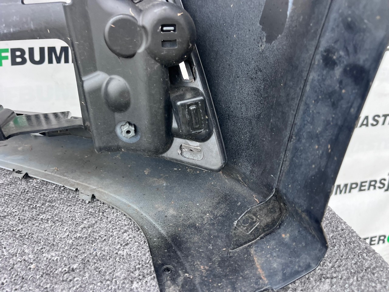 Audi A1 S-line Hatchback Lift 2015-2018 Front Bumper No Pdc Jets Genuine [a922]