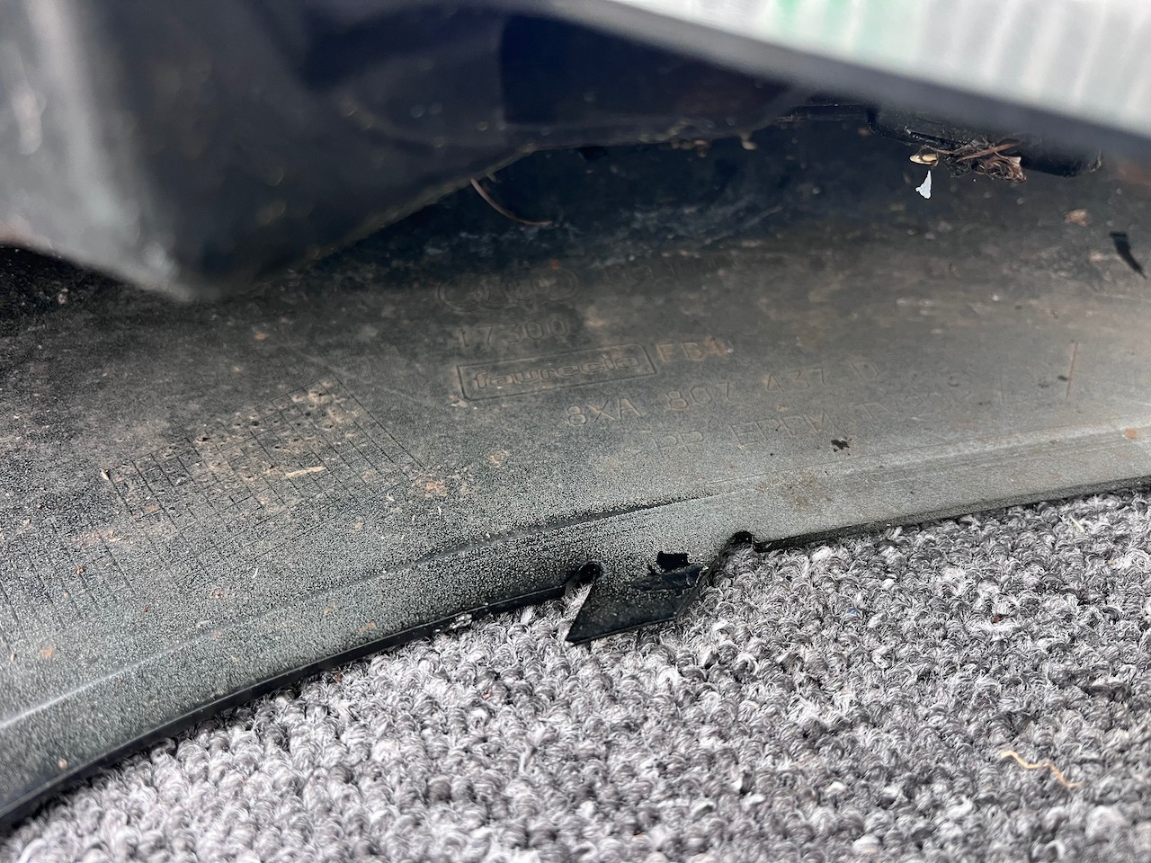 Audi A1 S-line Hatchback Lift 2015-2018 Front Bumper No Pdc Jets Genuine [a922]