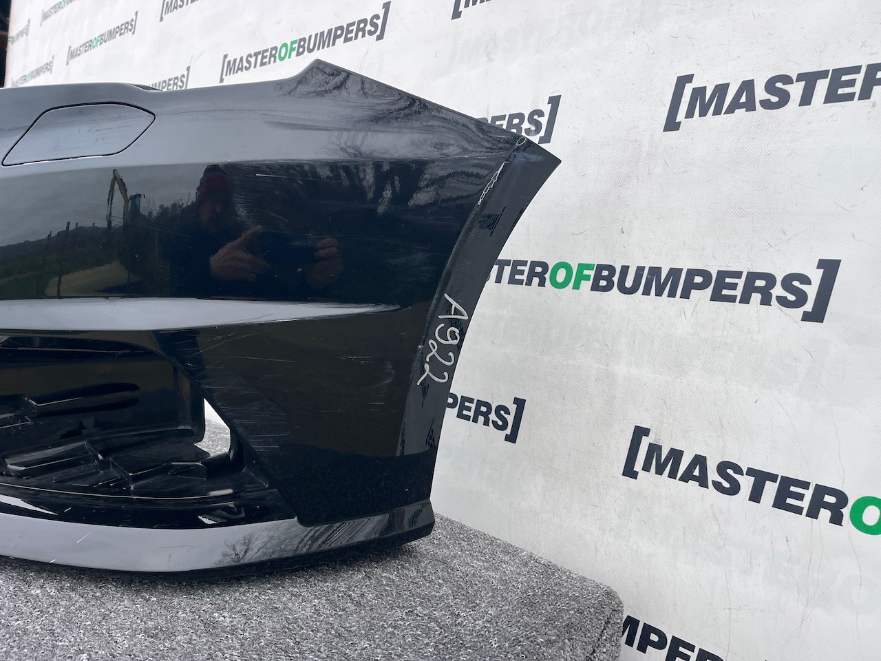 Audi A1 S-line Hatchback Lift 2015-2018 Front Bumper No Pdc Jets Genuine [a922]