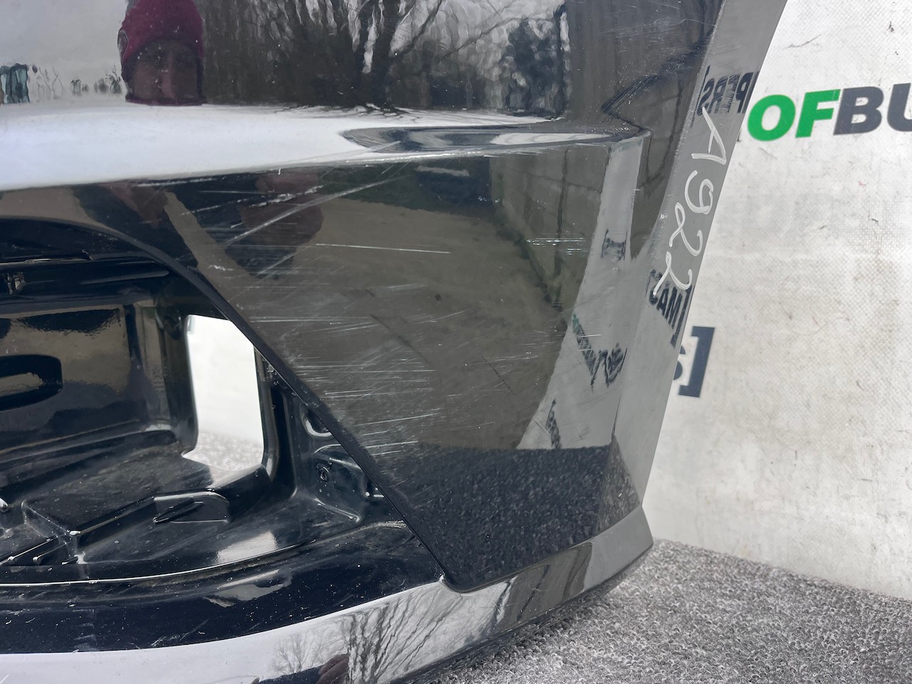 Audi A1 S-line Hatchback Lift 2015-2018 Front Bumper No Pdc Jets Genuine [a922]