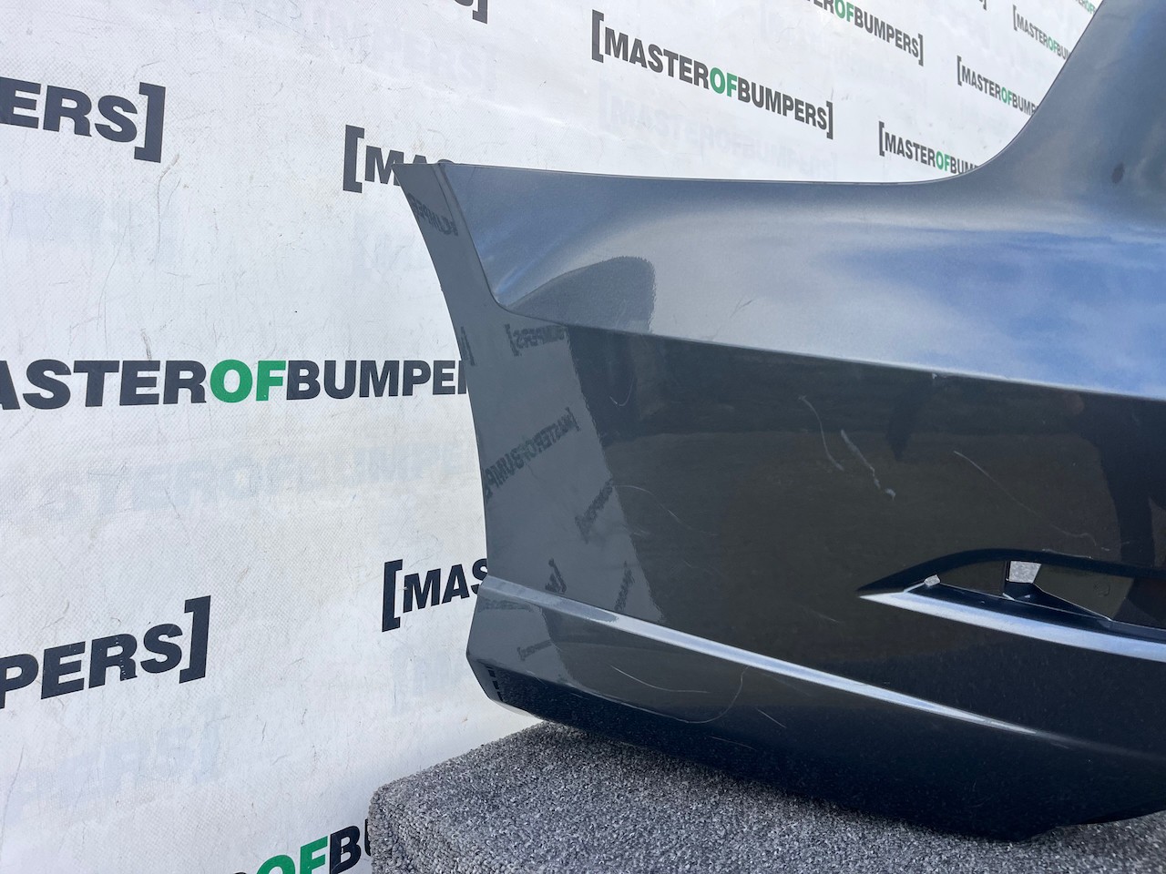 Audi A3 S Line S3 Saloon Only 4 Door 2016-2019 Rear Bumper 4 Pdc Genuine [a939]